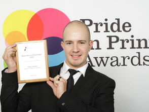 Screen printer scoops Apprentice of the Year Award Screen printer scoops Apprentice of the Year Award